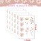 48-Piece Boho Daisy Wall Decals - Dual-Layer Watercolor Flower Stickers - Removable Peel and Stick Floral Decor for Nurseries, Playrooms, & Kids' Bedrooms